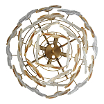 Люстра конусообразная с цветочными мотивами Light Floral Glow варинант исполнения - 6 | Loft Concept в Ижевске