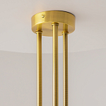 Люстра со стеклянными вставками Helios варинант исполнения - 5 | Loft Concept в Ижевске