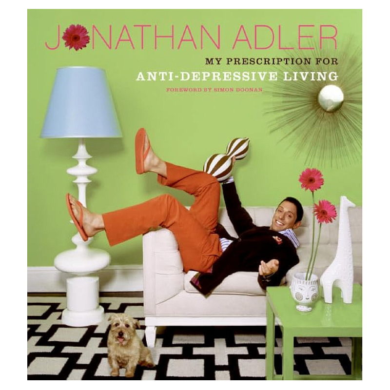 Коллекционный Арт-альбом  My Prescription for Anti-Depressive Living by Jonathan Adler 2005 Букинистика  в Ижевске | Loft Concept 