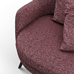 Мебельная ткань Шенилл фиолетовый цвет 138 см T4-25 варинант исполнения - 3 | Loft Concept в Ижевске