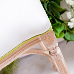 Барный стул золотистый из натурального бука с изображением птицы и цветов Blooming Birds варинант исполнения - 3 | Loft Concept в Ижевске