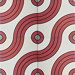 Дизайнерская плитка с узором Дорожки 2 варинант исполнения - 2 | Loft Concept в Ижевске