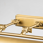 Светильник для картин цвета состаренная латунь с широким плафоном на прямоугольном основании Elstead Lighting варинант исполнения - 3 | Loft Concept в Ижевске