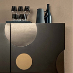 Дизайнерский комод с декором в виде круглых элементов на фасаде Matisse варинант исполнения - 3 | Loft Concept в Ижевске