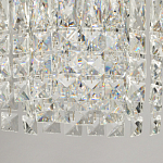 Потолочный светильник круглый с прозрачными подвесками Lunet варинант исполнения - 11 | Loft Concept в Ижевске