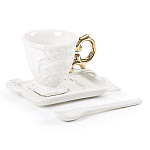 Кофейная пара Seletti I-Coffee Gold варинант исполнения - 1 | Loft Concept в Ижевске