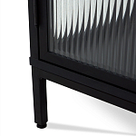 Сервант двухдверный с рифленым стеклом The Keeper варинант исполнения - 5 | Loft Concept в Ижевске