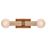 Бра цилиндрической формы с 2-мя плафонами белого цвета Marble Glow варинант исполнения - 3 | Loft Concept в Ижевске