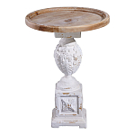 Приставной столик с резным античным узором Antique Engraving варинант исполнения - 1 | Loft Concept в Ижевске