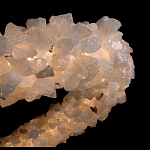 Люстра кольцевая из натурального горного хрусталя Harmonious Crystal Circles варинант исполнения - 3 | Loft Concept в Ижевске