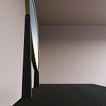 Туалетный Стол с зеркалом Primo Черный дуб варинант исполнения - 6 | Loft Concept в Ижевске