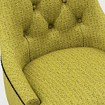 Мебельная ткань Шенилл горчичный цвет 142 см T4-62 варинант исполнения - 11 | Loft Concept в Ижевске