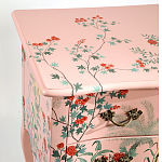Комод розовый с росписью Цветы L.XV CHEST OF DRAWERS Flowers варинант исполнения - 4 | Loft Concept в Ижевске