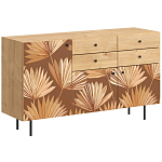 Буфет с принтом на дверцах Elise Cupboard варинант исполнения - 5 | Loft Concept в Ижевске