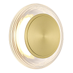 Бра круглое золото/прозрачный Plumpness LED 7 варинант исполнения - 1 | Loft Concept в Ижевске