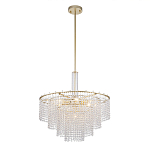 Люстра многоярусная с каскадами кристаллов Crystal Rains варинант исполнения - 2 | Loft Concept в Ижевске