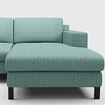 Мебельная ткань Шенилл бирюзовый цвет 142 см T4-61 варинант исполнения - 6 | Loft Concept в Ижевске