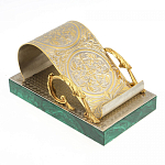 Подставка для телефона из натурального камня малахит Natural Stone Stand варинант исполнения - 1 | Loft Concept в Ижевске