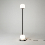 Напольный торшер светодионый Twins 3000К 20Вт варинант исполнения - 2 | Loft Concept в Ижевске