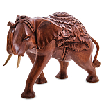 Статуэтка из дерева суар в виде слона Two Tusks варинант исполнения - 1 | Loft Concept в Ижевске