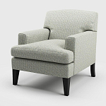 Мебельная ткань Шенилл голубой цвет 142 см T4-52 варинант исполнения - 17 | Loft Concept в Ижевске