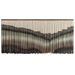 Пейзаж из нитей Макраме Wall decor Black and White Landscape варинант исполнения - 6 | Loft Concept в Ижевске