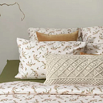 Чехол на подушку с макраме бежевого цвета Macrame варинант исполнения - 6 | Loft Concept в Ижевске