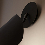 Бра с поворотным плафоном Aracea Black Wall Lamp варинант исполнения - 13 | Loft Concept в Ижевске