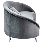 Диван с мягкой обивкой из ткани серый Ethan Sofa варинант исполнения - 1 | Loft Concept в Ижевске