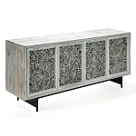 Буфет в гостиную с инкрустацией Palm Sideboard with Bone Inlay варинант исполнения - 2 | Loft Concept в Ижевске