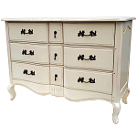 Комод бежевый в стиле Прованс Montmartre Provence Beige Wide варинант исполнения - 2 | Loft Concept в Ижевске