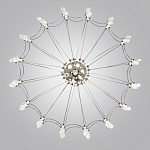 Люстра подвесная из металла с прозрачными подвесками из хрусталя Quasar 93 варинант исполнения - 11 | Loft Concept в Ижевске