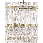 Люстра подвесная круглая из прозрачного хрусталя с золотым корпусом Selfsufficient варинант исполнения - 5 | Loft Concept в Ижевске