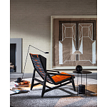 Дизайнерское кресло с подлокотниками из массива дерева Gio Ponti D.156.3 Armchair варинант исполнения - 2 | Loft Concept в Ижевске