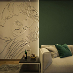 Барельеф PORTRAIT варинант исполнения - 2 | Loft Concept в Ижевске