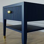 Прикроватная тумбочка с ящиком Elsa Dreams Blue варинант исполнения - 3 | Loft Concept в Ижевске