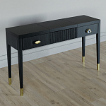 Туалетный стол - Трельяж Elsa Dreams Black 120 см варинант исполнения - 1 | Loft Concept в Ижевске