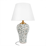 Настольная лампа с цветочной росписью Lamp Flower Painting варинант исполнения - 6 | Loft Concept в Ижевске