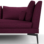 Мебельная ткань Шенилл фиолетовый цвет 138 см T4-27 варинант исполнения - 2 | Loft Concept в Ижевске