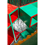 Дизайнерская разноцветная скамья Canton Bench варинант исполнения - 5 | Loft Concept в Ижевске