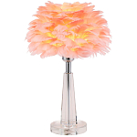 Настольная лампа с перьями Plumage Pink Table Lamp варинант исполнения - 1 | Loft Concept в Ижевске
