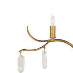 Бра с каркасом в виде веток усыпанных кристаллами Branches with Crystals варинант исполнения - 1 | Loft Concept в Ижевске