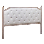 Изголовье кровати бежевое с мягкой обивкой из льна Emma Headboard варинант исполнения - 1 | Loft Concept в Ижевске