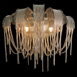 Бра с металиическими цепочками и дугообразными элементами Atlantis Chain варинант исполнения - 2 | Loft Concept в Ижевске