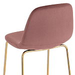 Барный стул на золотистых ножках VENDRAMIN Pink варинант исполнения - 7 | Loft Concept в Ижевске