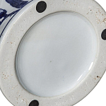 Ваза с бело-синей росписью и изображением цветов Blue & White Ornament варинант исполнения - 2 | Loft Concept в Ижевске