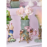 Ваза с птицами и цветами из фарфора с бронзовыми элементами Garden of Eden варинант исполнения - 5 | Loft Concept в Ижевске