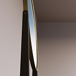 Туалетный Стол с зеркалом Primo Темный орех варинант исполнения - 6 | Loft Concept в Ижевске