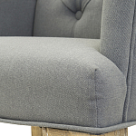 Кресло Mason Classical Armchair grey flax варинант исполнения - 4 | Loft Concept в Ижевске