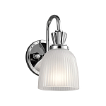 Бра с матовым ребристым плафоном в форме колокола Kichler варинант исполнения - 1 | Loft Concept в Ижевске